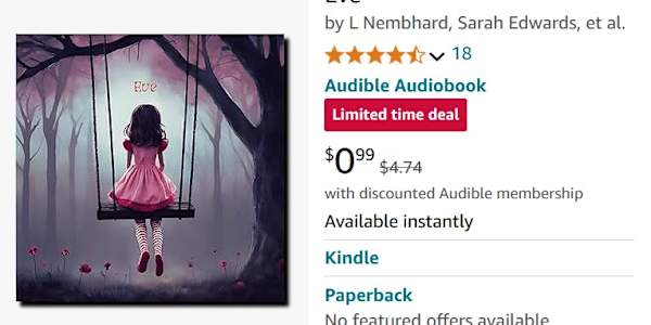 Looking for a creepy short story as your next read? Eve is on Kindle,