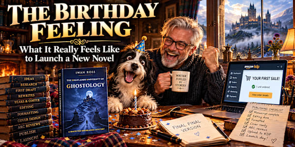 The Birthday Feeling: What It Really Feels Like to Launch a New Novel