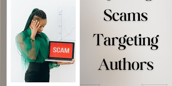 How to Spot Scams Targeting Authors Do you know how to spot scams targeting