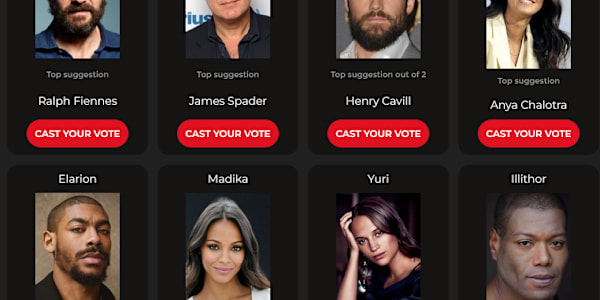 Dream Casting! This has to be the coolest thing