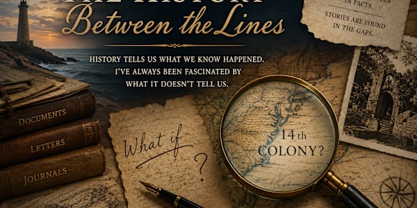 The History Between the Lines History tells us what we know happened.I've