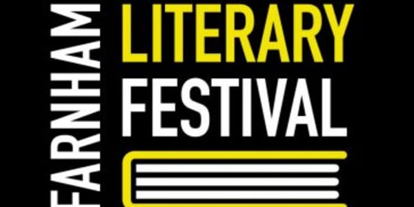Farnham Literary Festival Appearance I'm really excited to be taking part