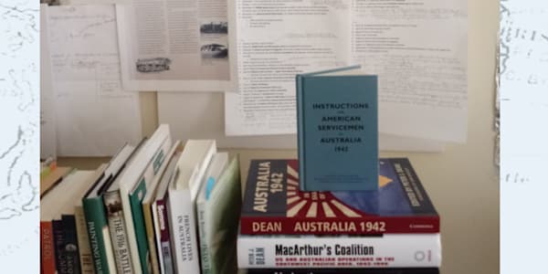 Why write about Australians and Americans and the Pacific War? I'd already