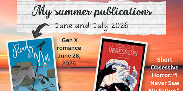 New books and stories! It's been a busy summer! Ready or Not, the third