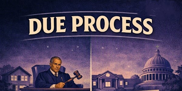 Due Process - Procedural Due Process & Substantive Due Process  When the
