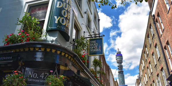 DUKE OF YORK FITZROVIA  Discover The Duke of York Pub, Fitzrovia’s Timeless