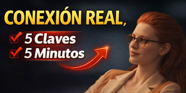 CÓMO CREAR CONEXIÓN  PROFUNDA EN 5 MINUTOS | Serie: Relaciones y Vínculos