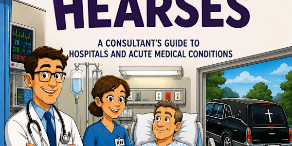 Doctors, Nurses, Patients, Hearses Medical terminologyTwo of the commonest