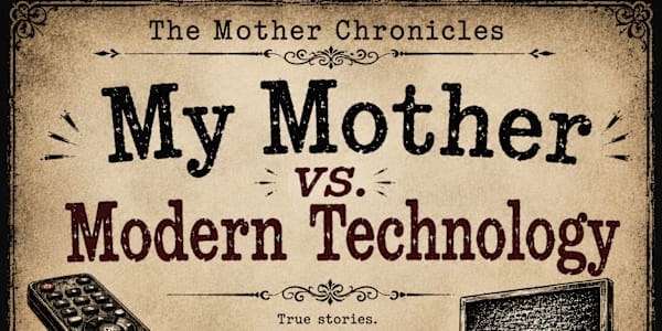 My Mother vs. Modern Technology If there were an Olympic event for