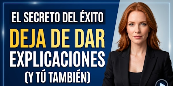 LAS PERSONAS EXITOSAS NO DAN EXPLICACIONES, aprende a hacer lo mismo |