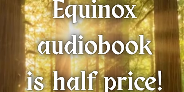 🎧 🅰🆄🅳🅸🅾🅱🅾🅾🅺 🆂🅰🅻🅴!🎧  Equinox, Lake Prophet book two, audiobook is on half