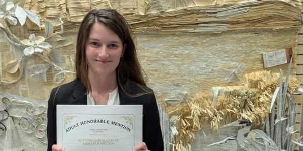 "Butterfly in Bloom" Receives Honorable Mention I submitted to a writing