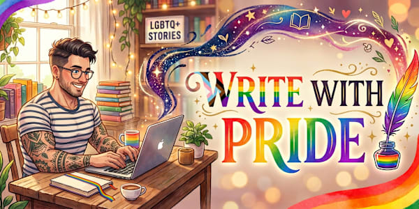 Happy Pride! Hope everyone is writing/reading some queer this month!I'm