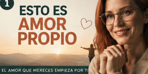 CÓMO AMARTE SIN QUE SUENE VACÍO | Serie: El amor que mereces empieza por ti