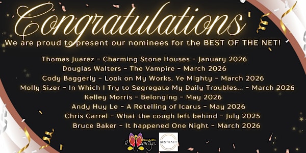 Exciting News! My poem, Belonging, published in Emerge magazine, was