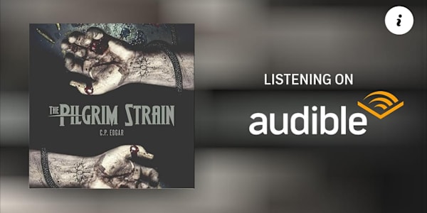 The Pilgrim Strain on Audible & Apple Books Get your copy now and get