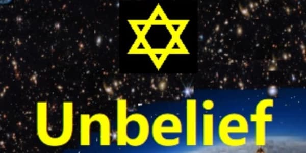 Unbelief -- lessor children of a God "Unbelief" explores human tendencies