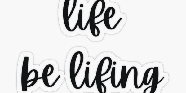 When life be lifing ... I made an announcement at the end of June that I