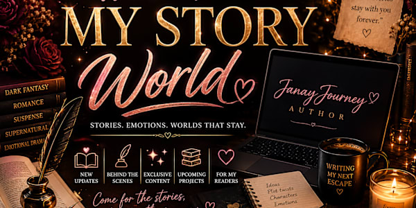 Welcome to My Story World | JanayJourney Stories have always been more than