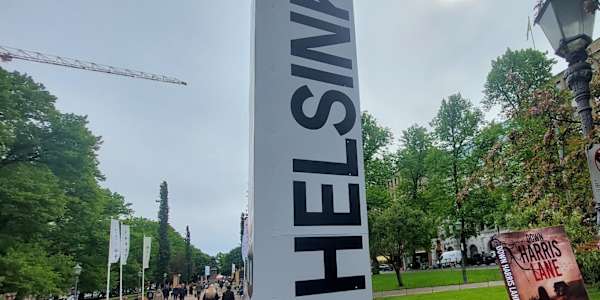 Down Harris Lane in Helsinki Thanks to Greg and Kristine Difo for this