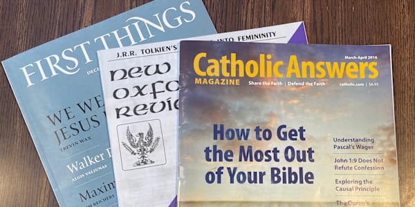 Catholic Answers Magazine In my book A Catholic Prays Scripture: and tips