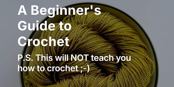 A Beginner's Guide to Crochet A speculative fantasy story centred on a