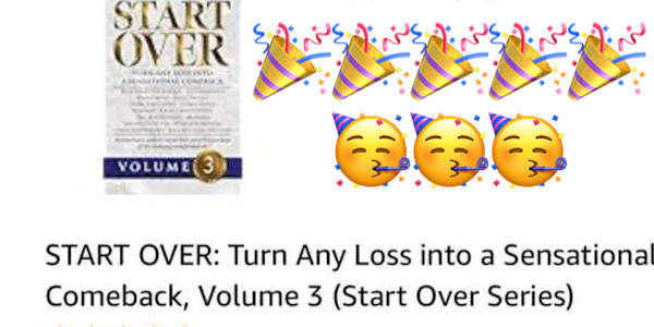 Number 1 Best Selling Author  Excited that Book 3 of the Start Over series