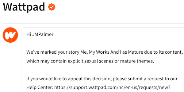 The Great Wattpad Censor Is Back! As I move away from Wattpad, I thought it