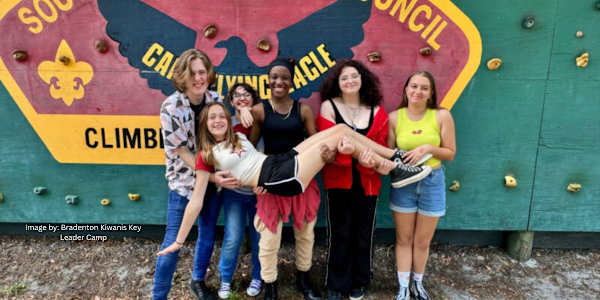 BRADENTON KIWANIS KEY LEADER CAMP If you know a young person eager to