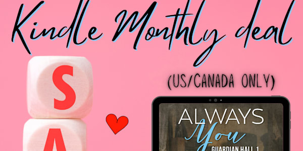 ⭐𝗞𝗶𝗻𝗱𝗹𝗲 𝗠𝗼𝗻𝘁𝗵𝗹𝘆 𝗗𝗲𝗮𝗹!⭐ 𝘈𝘭𝘸𝘢𝘺𝘴 𝘠𝘰𝘶 has been chosen to be on a Kindle Deal