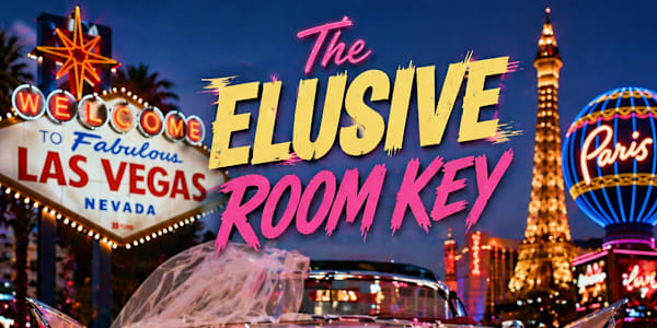 Through the Static – The Elusive Room Key The static hums—faint and