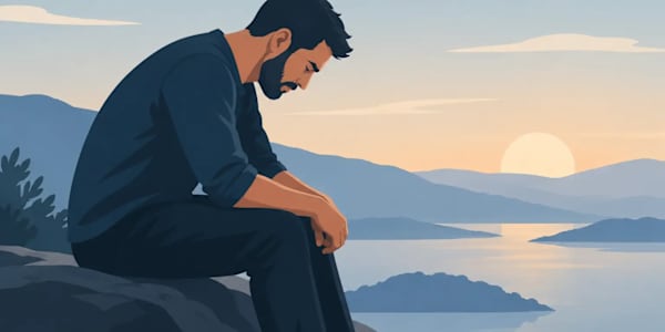 Male Grief: Why Strong Men Need to Feel It A man can be back at work on