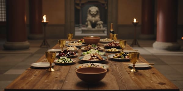 The King's Table Comes Before the Lion's Den I watched a chief operating