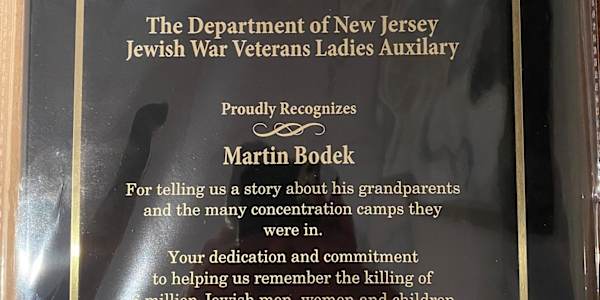 Book Talk #33, for Jewish War Vets, and an Amazing Birthday Present Book