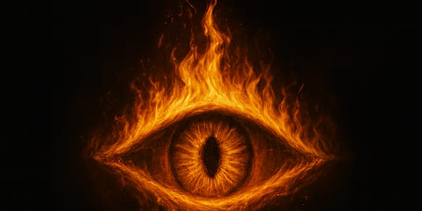 The Eye Not every power in The Last Patriot belongs to men or nations. Some