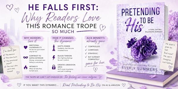 He Falls First: Why Readers Love This Romance Trope So Much 💜 &nbsp;There’s