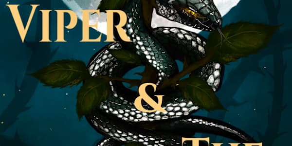 Now Available for Purchase! The Viper and The Rose, my debut Romantasy, is