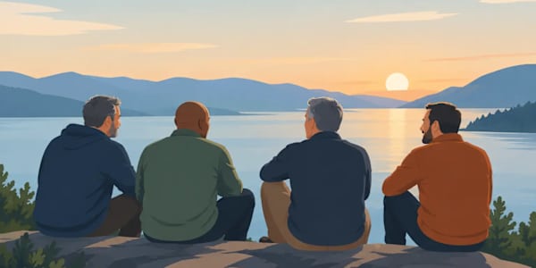 Male Friendship in Midlife Is Serious Work The bloke who once knew your