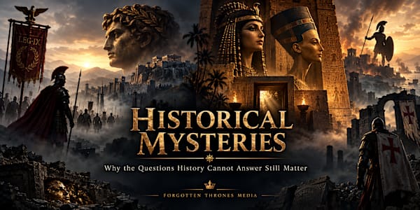 Historical Mysteries: Why Unanswered History Still Matters History is often