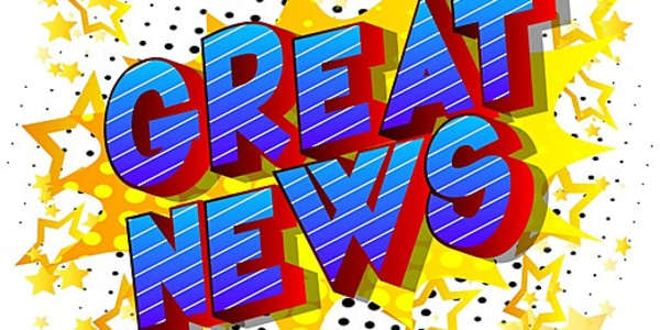 Great News Ahead! Hey, y’all! I opened my email this morning to find that