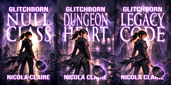 Would you party with a [Glitchborn]? Meet the characters from my new litRPG