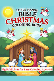  “Little Hands Bible Christmas Coloring Book