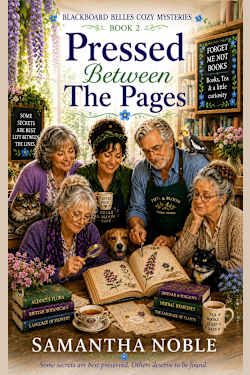 Pressed Between The Pages: The Books From Birch Lane (Blackboard Belles Cozy Mysteries)