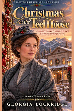 Christmas at the Teel House: A Sweet Christian Mail-Order Bride Romance (Christmas in Jubilee Book 1)