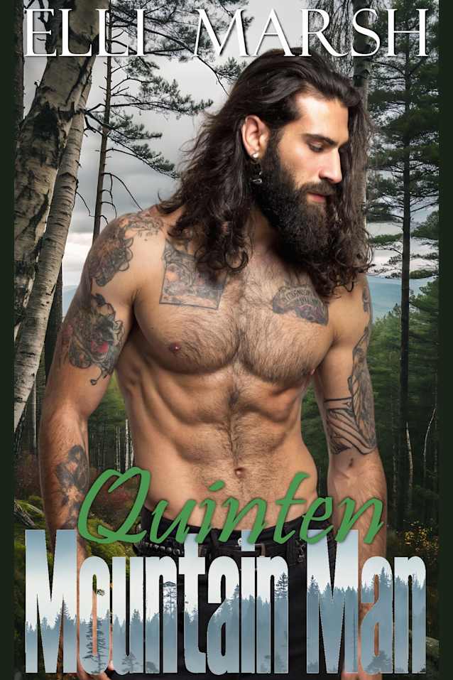 Mountain Man Quinten: a steamy, instalove, grumpy sunshine, virgin, curvy girl one hour short read (Ashwood Construction Mountain Men Book 3)