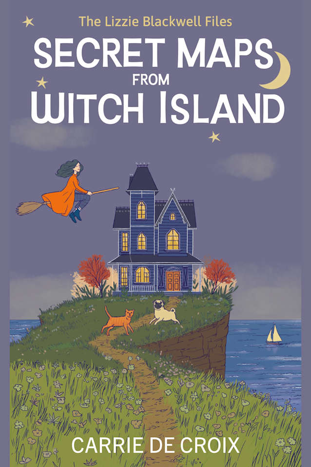 Secret Maps from Witch Island: A Paranormal Cozy Mystery (The Lizzie Blackwell Files Book 2)