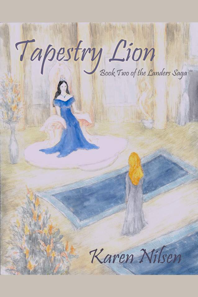 Tapestry Lion