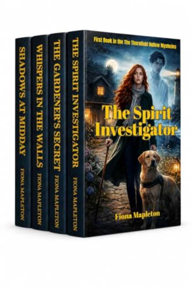 The Thornfield Hollow Mysteries Bundle: The Complete Series Collection, Books 1–4: A Blind Psychic Investigator, One Restless Ghost, and Four Coastal Town Murders to Solve