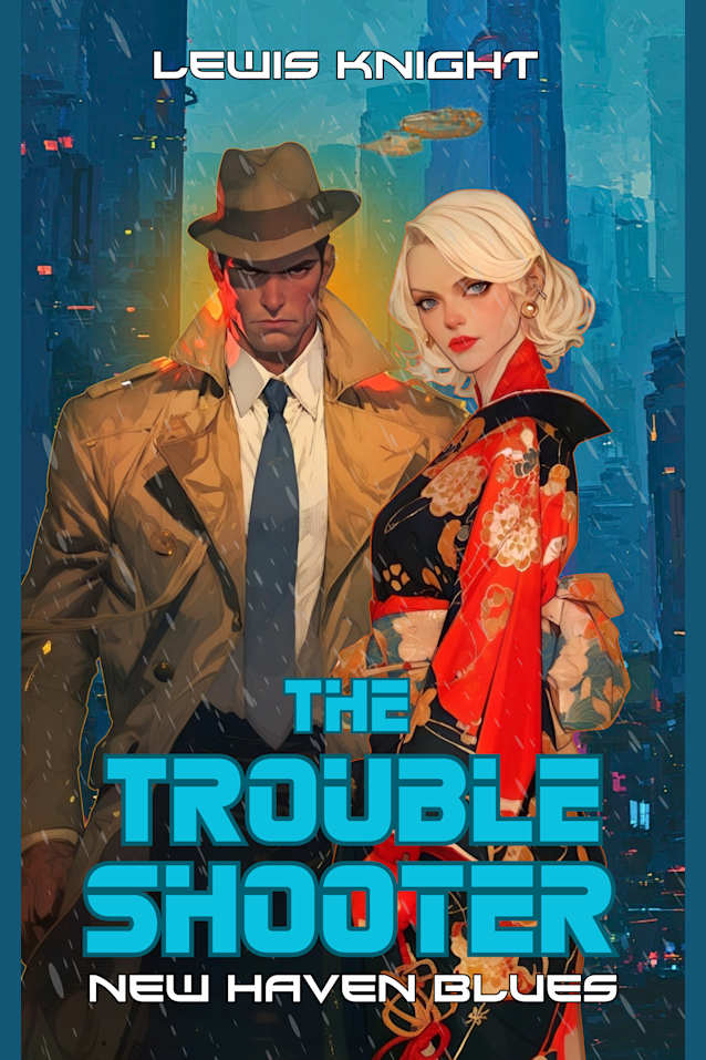 The Troubleshooter: New Haven Blues: A Dystopian Sci-fi Adventure Noir (New Haven Saga Book 2)