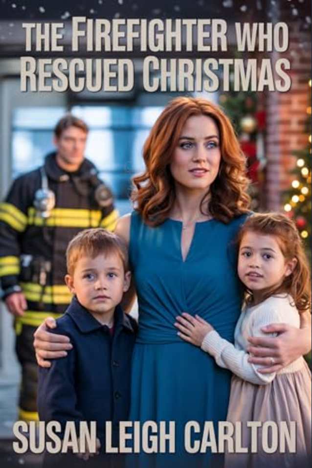 The Firefighter Who Rescued Christmas (Firefighters Romances)